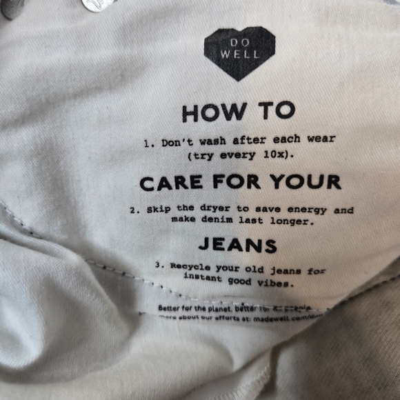 Madewell Houndstooth Kickout Ankle Crop Pants Size 30 Stretch - Picture 10 of 16